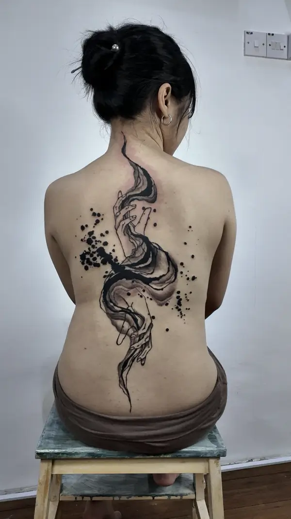 Abstract tattoo