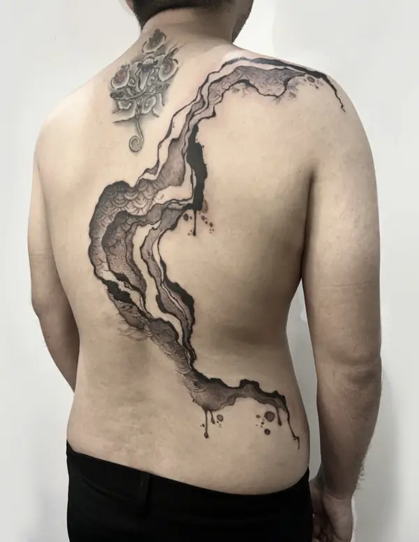 Abstract tattoo