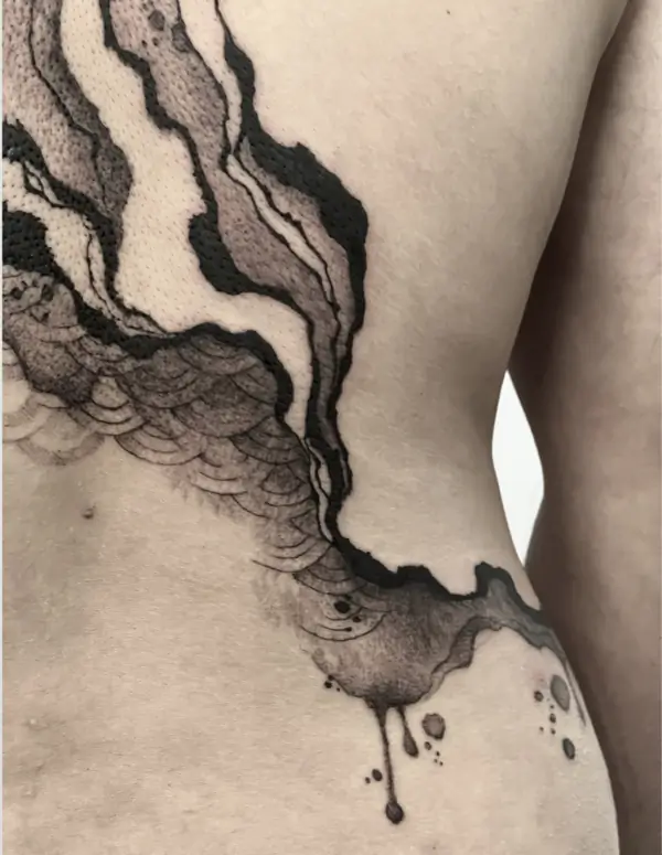 Abstract tattoo