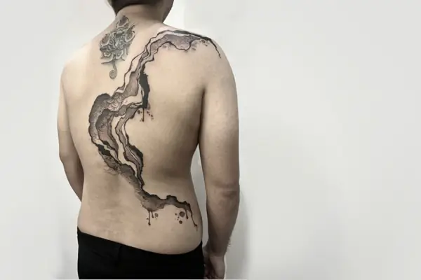 Abstract Tattoo #02: Flow &Texture